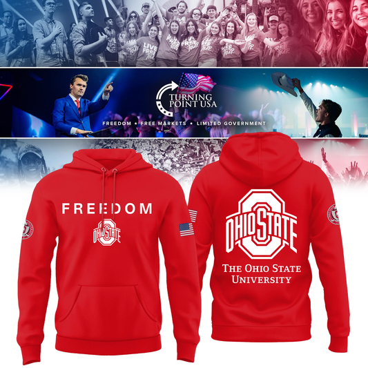 Limited Edition Ohio State Buckeyes x Turning Point USA Hoodie