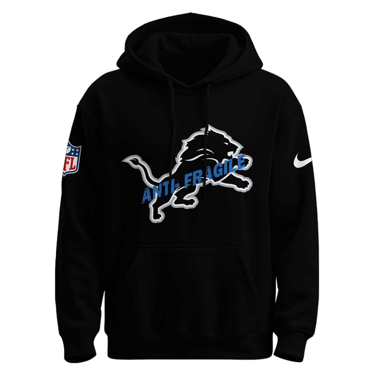 FDan Campbell DL Anti- Fragile Black Hoodie Limited Edition 2025