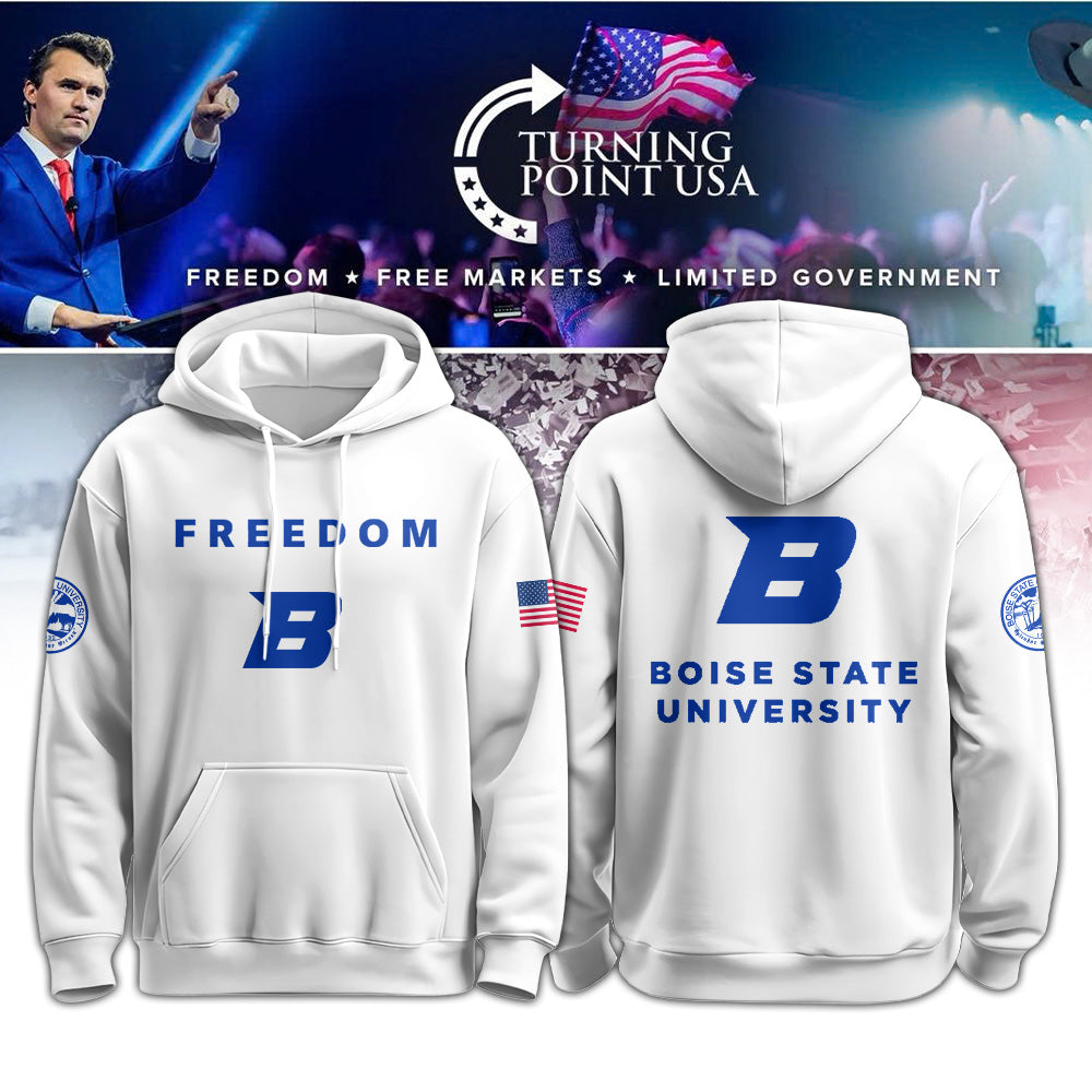 Limited Edition Boise State University x Turning Point USA Hoodie