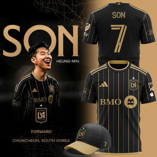 Limited Edition Los Angeles Football ''Son Heung-Min'' T-shirt 2025