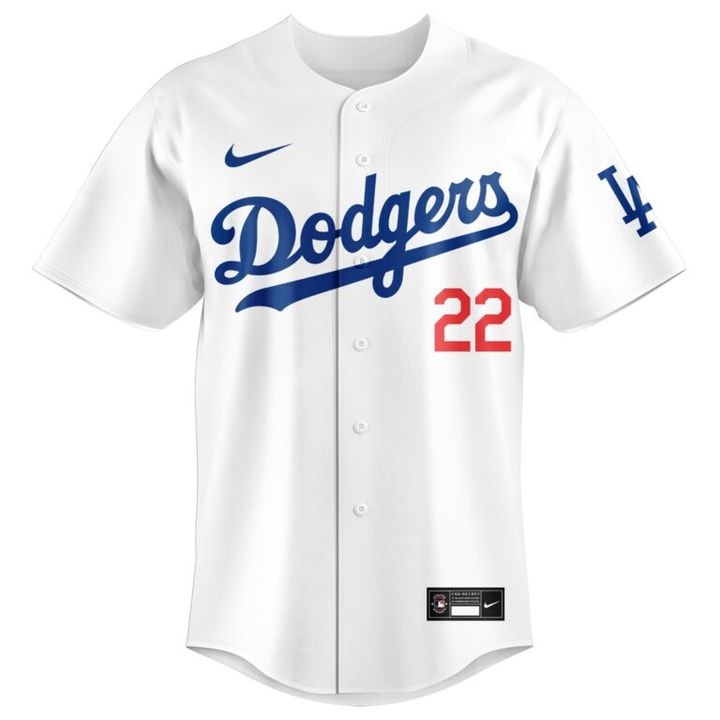 2025 limited edition jersey of the Los Angeles Dodgers for Clayton Kershaw fans.