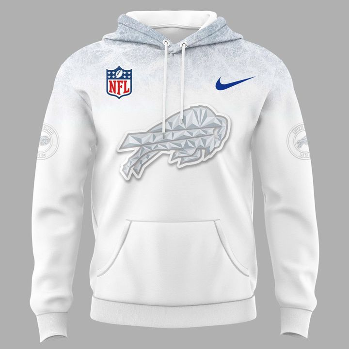 Buffalo Bills "White Out" Hoodie-V2