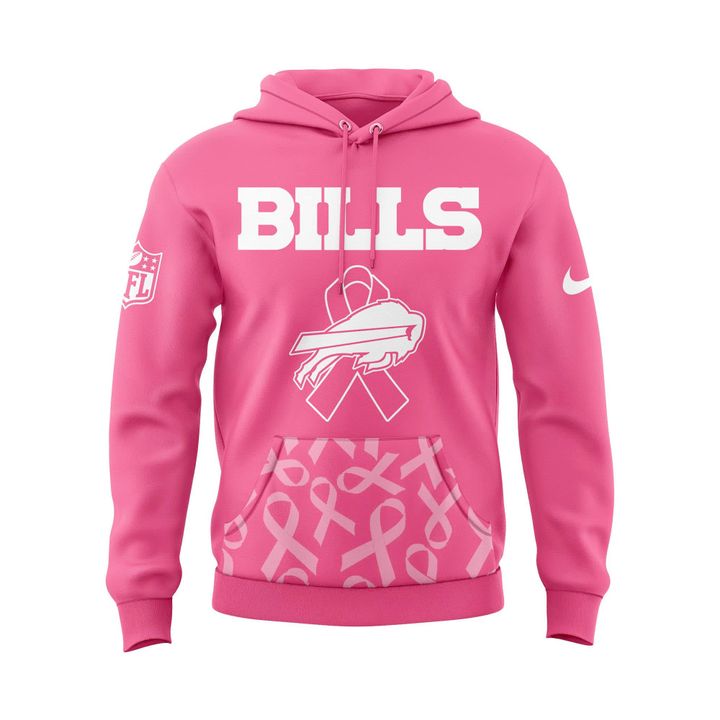 Buffalo Bills '' OCTOBER BREAST CANCER AWARENESS MONTH '' Hoodie