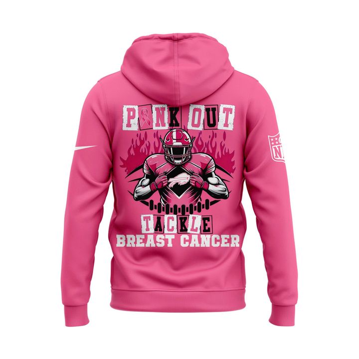 Buffalo Bills '' OCTOBER BREAST CANCER AWARENESS MONTH '' Hoodie