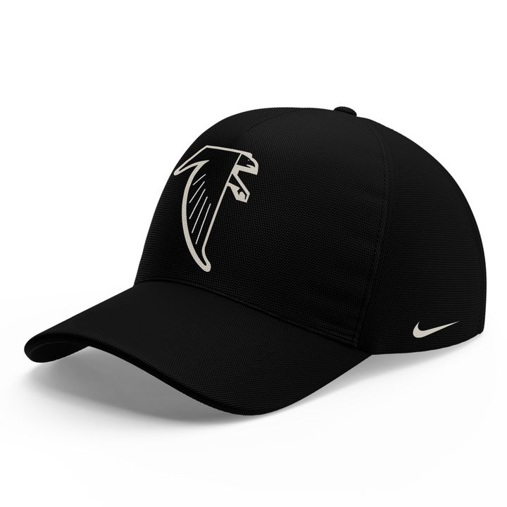 1966-1969 Atlanta Falcons Throwbacks Helmet Logo Black Hoodie