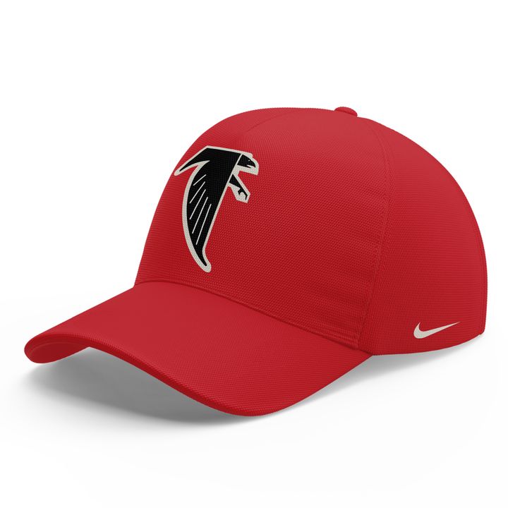 1966-1969 Atlanta Falcons Throwbacks Helmet Logo Red Hoodie