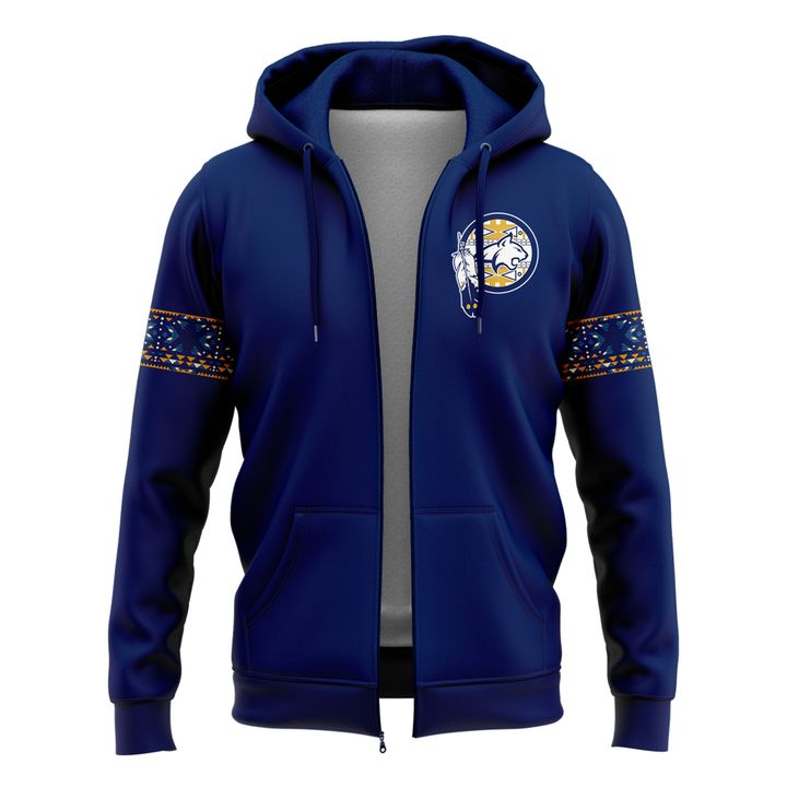 Montana State Football Native American Heritage Month Zip Hoodie