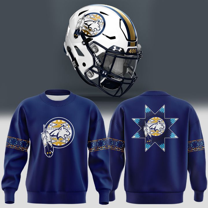 Montana State Football Native American Heritage Month Sweatshirt