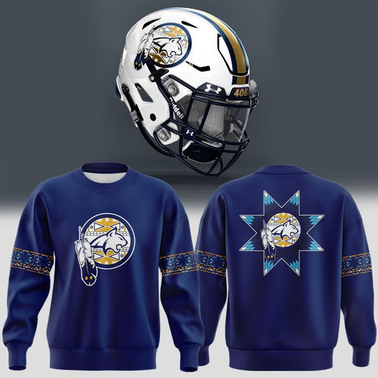 Montana State Football Native American Heritage Month Sweatshirt