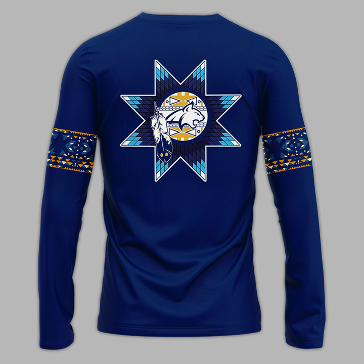 Montana State Football Native American Heritage Month Long Sleeve Shirt