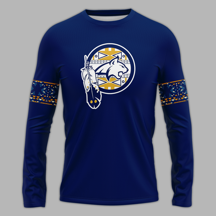 Montana State Football Native American Heritage Month Long Sleeve Shirt