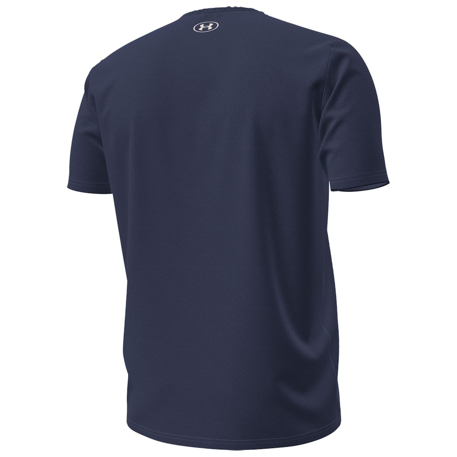 Under Armour Navy Navy Midshipmen 250th Anniversary Uniform Sideline Collection HeatGear T-Shirt.