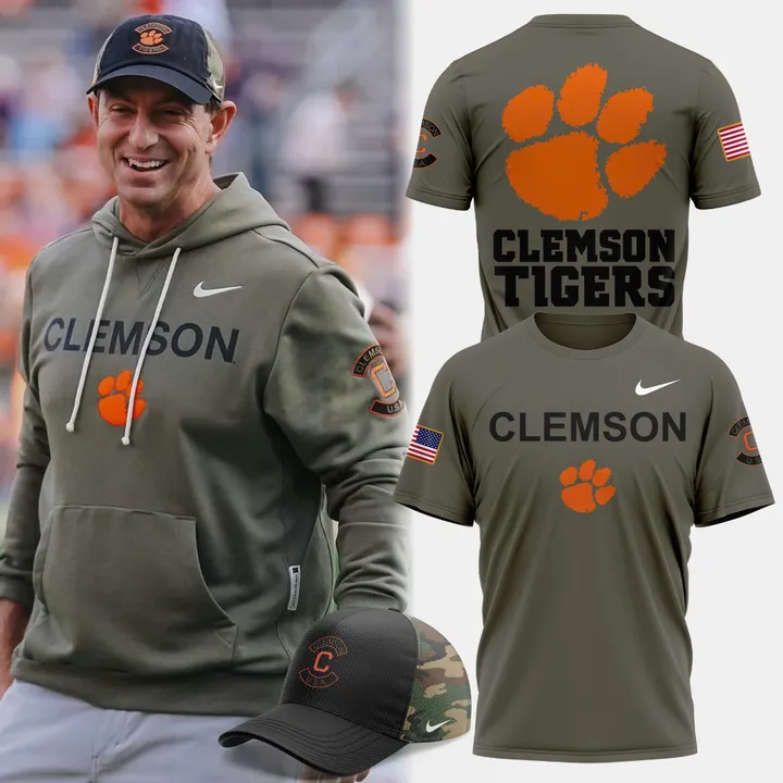 07.Clemson Football x - Military Appreciation TSHIRT