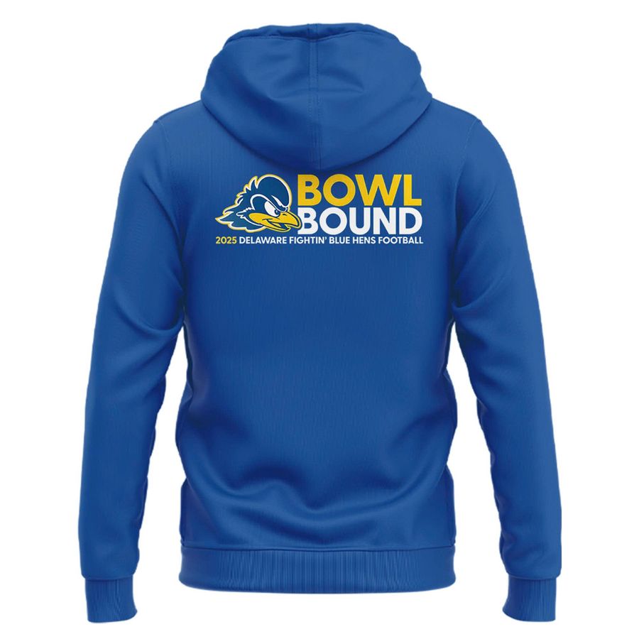 Special Delaware Fightin' Blue Hens 'Bowl Bound' Hoodie.