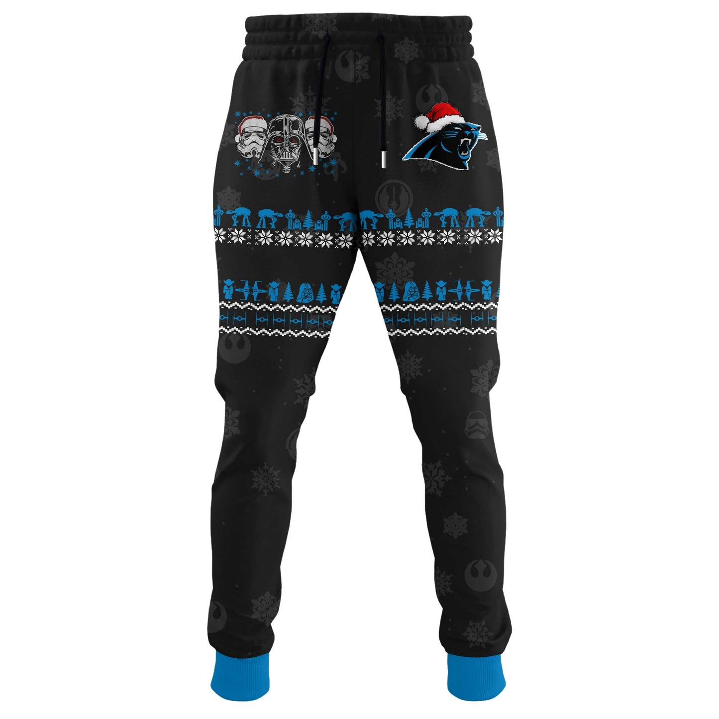 Unisex Panthers Merry Christmas The Force Edition Hoodie