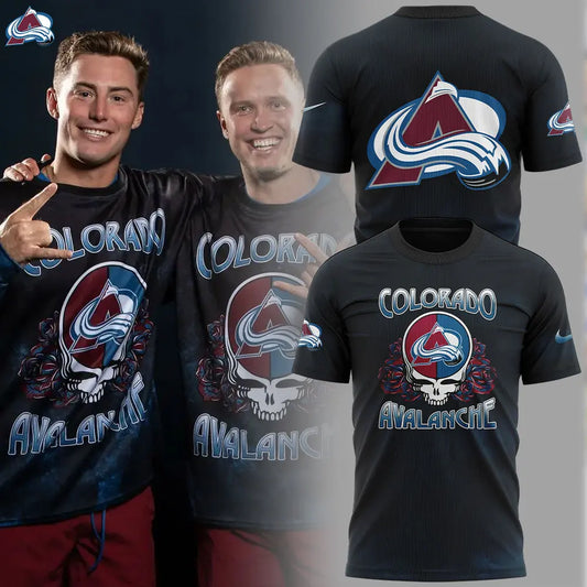 Limited Edition Colorado Avalanche Grateful Dead Night Tshirt