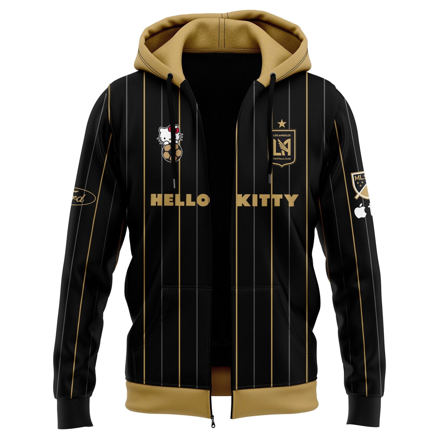 Limited Edition Los Angeles Football x Hello Kitty Zip Hoodie 2025