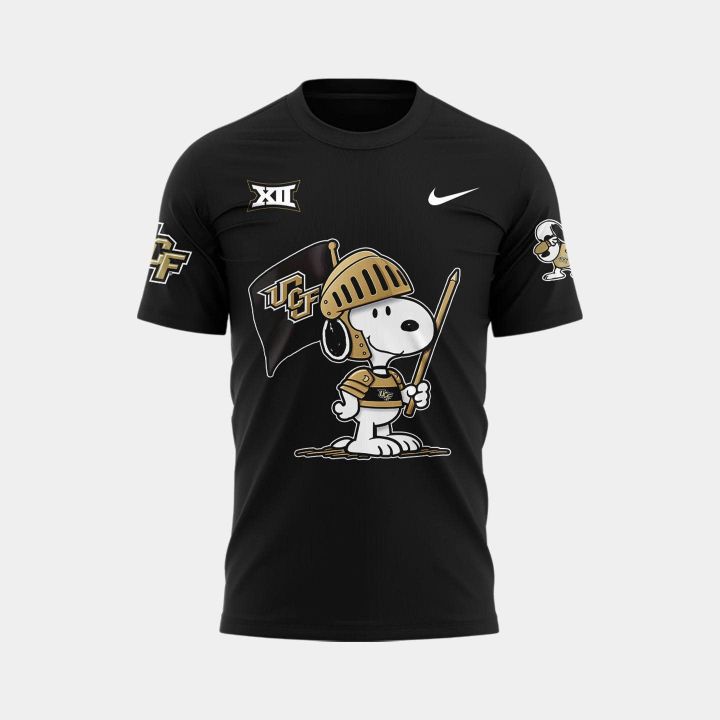 Limited Edition UCF Knights football x Snoopy T-Shirt 2025