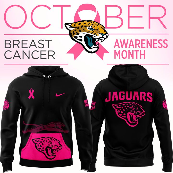 Black Jacksonville Jaguars Crucial Catch Hoodie