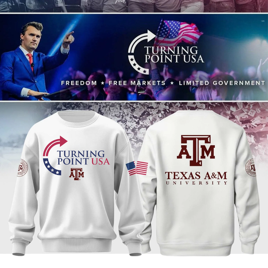 Limited Edition Texas A&M University x Turning Point USA Sweatshirt