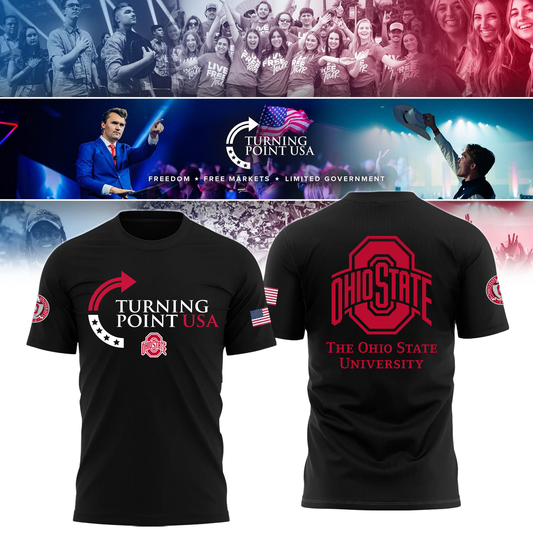 Limited Edition Ohio State Buckeyes x Turning Point USA T-Shirt