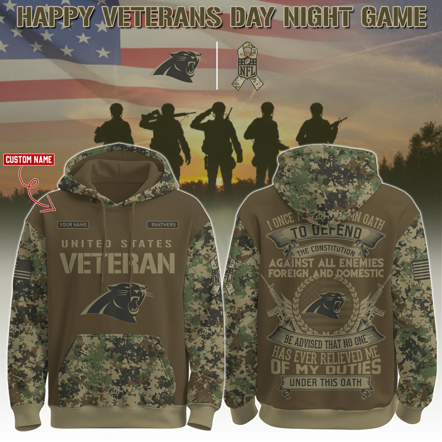 .CAR-Veteran Limited Editions Hoodie Ver 2