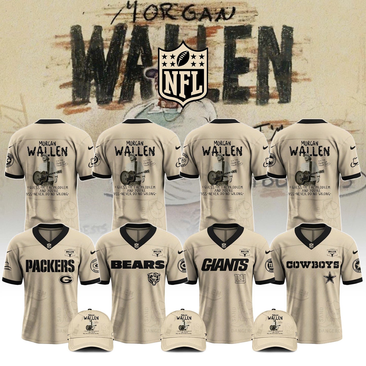Morgan Wallen Limited Edition Jersey 2025.