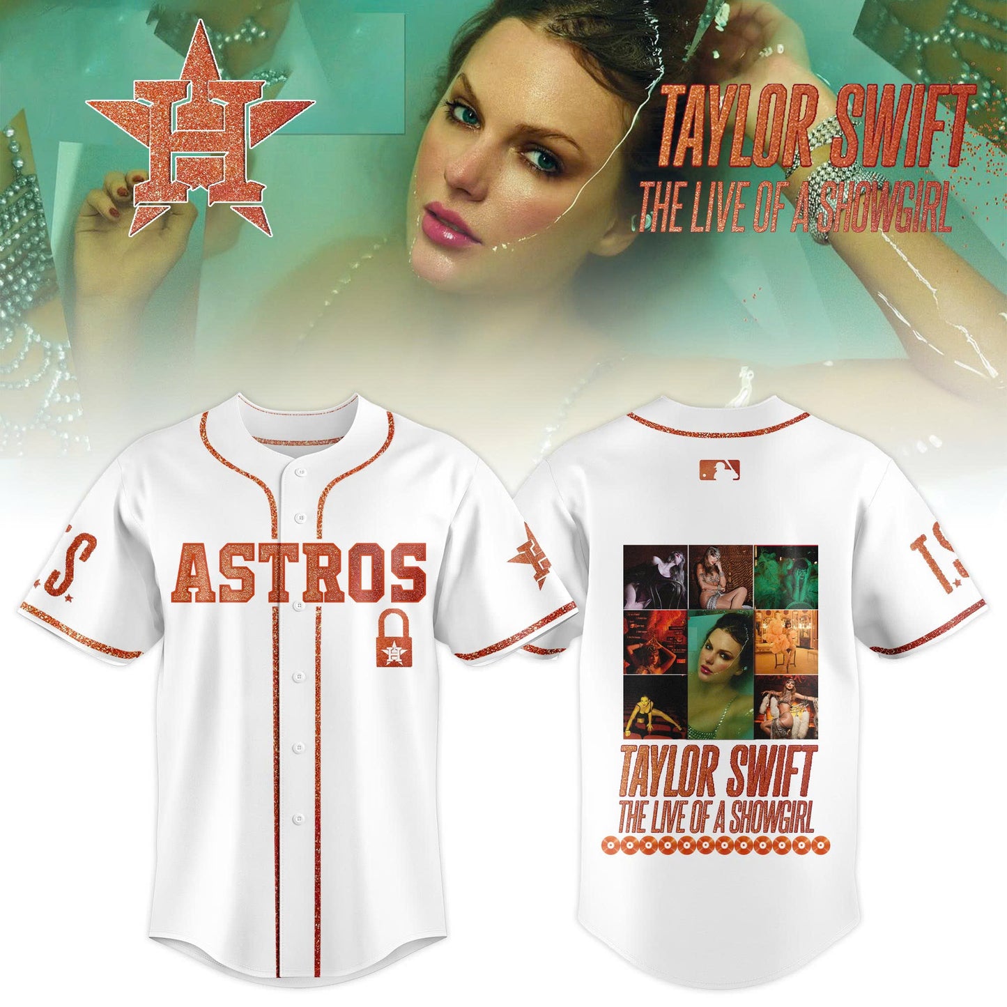 Taylor Swift “The Life of a Showgirl” Album 2025 Limited Editions Jersey