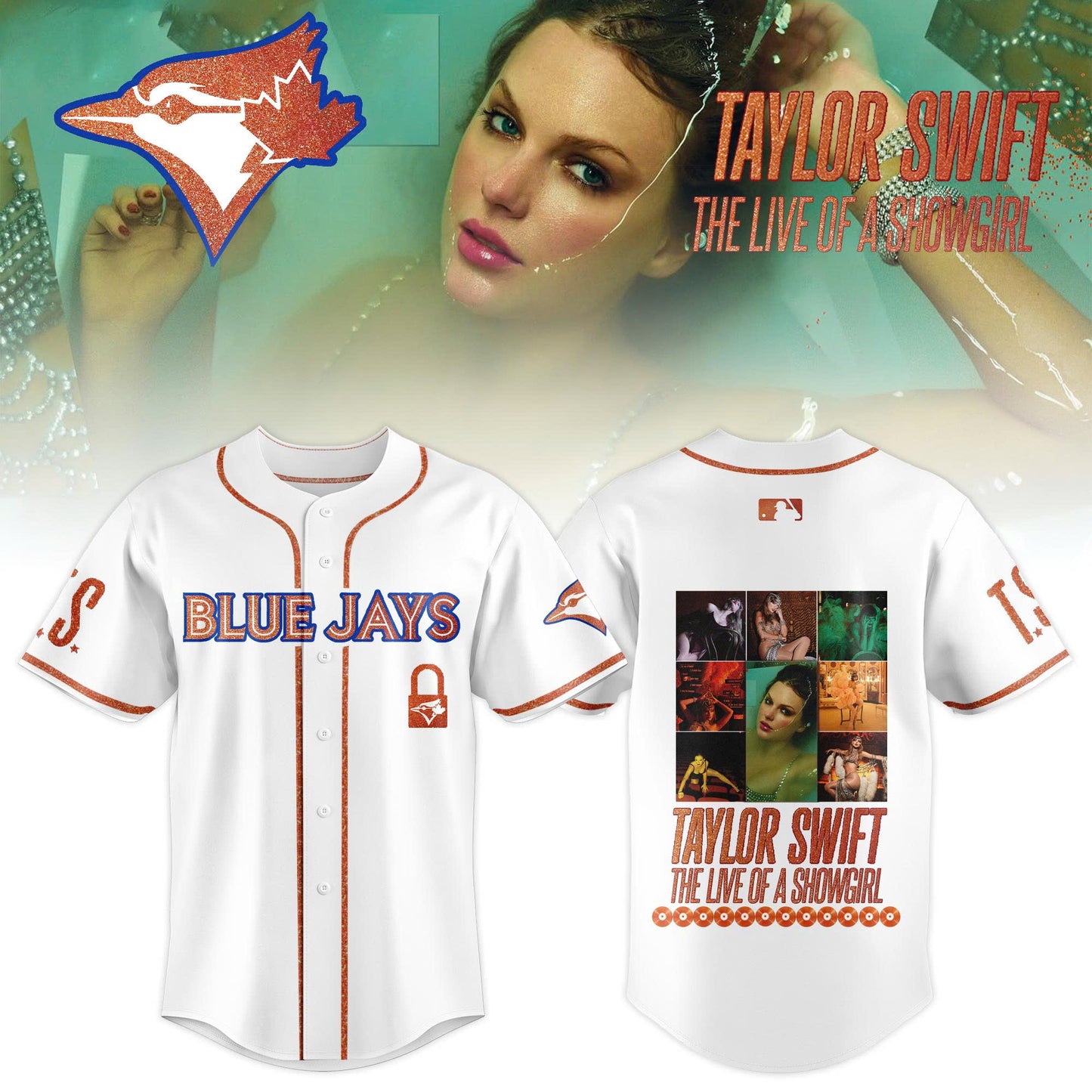 Taylor Swift “The Life of a Showgirl” Album 2025 Limited Editions Jersey