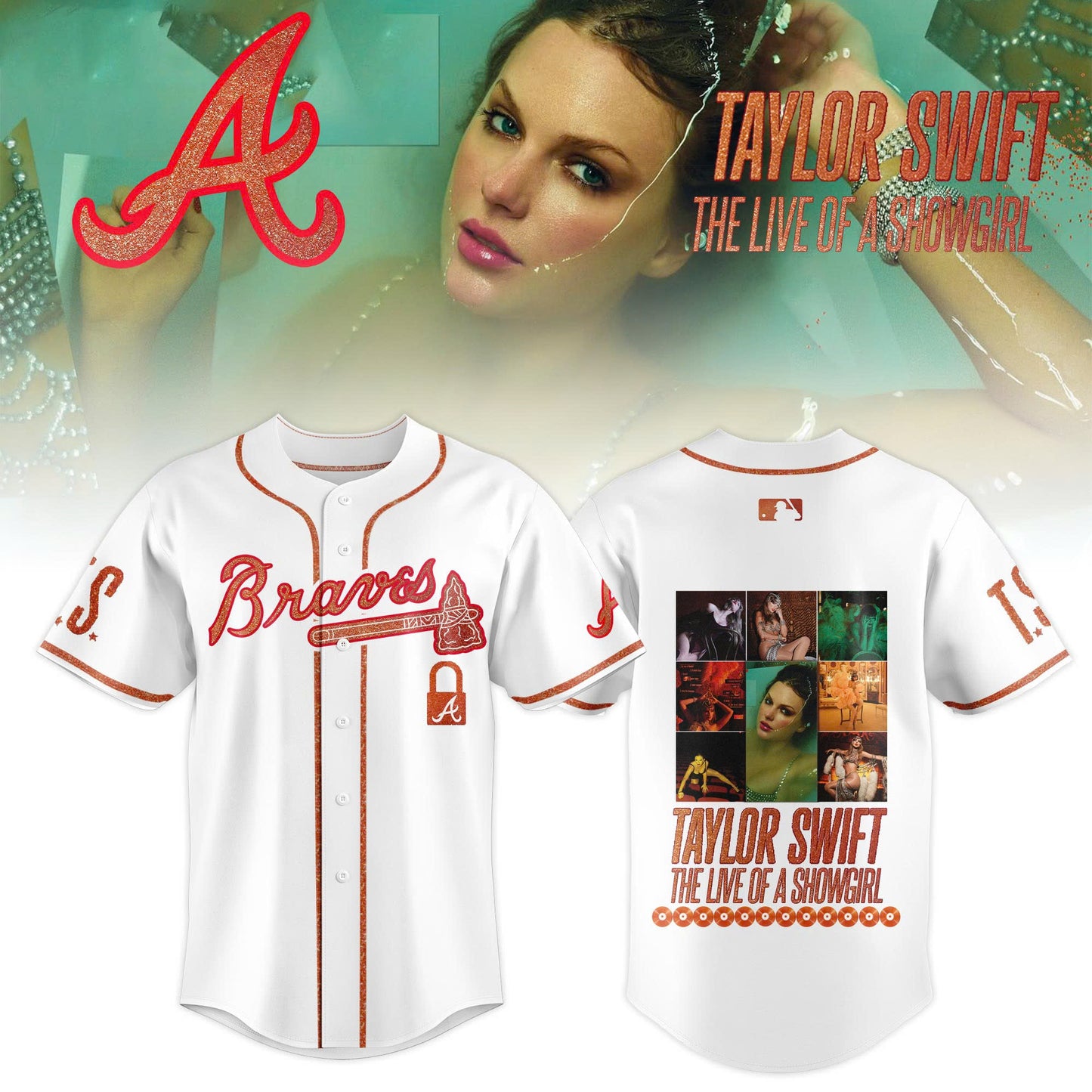 Taylor Swift “The Life of a Showgirl” Album 2025 Limited Editions Jersey