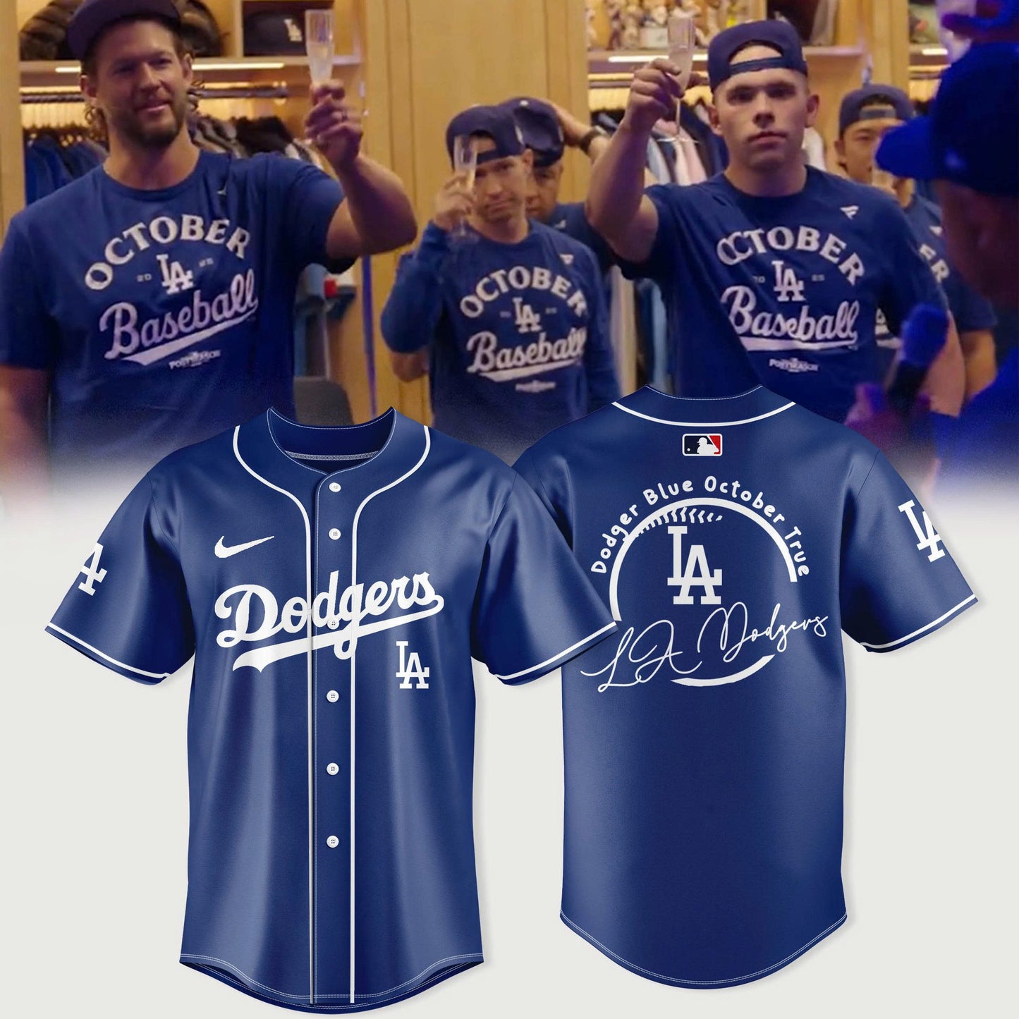 _ Los Angeles Dodgers 2025 Postseason Collection Jersey