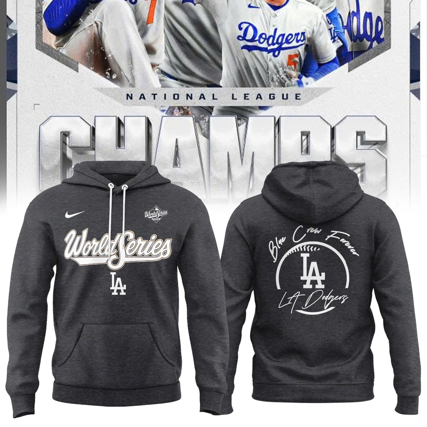 _ Los Angeles Dodgers x World Series 2025 " Blue Crew Forever "