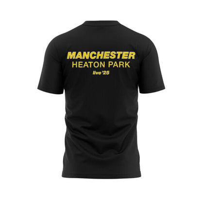 Limited Edition Oasis “Live ’25” Manchester Black Shirt
