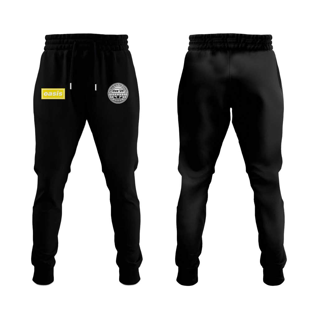 Limited Edition Oasis “Live ’25” Manchester Black Hoodie