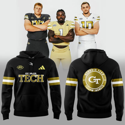 Limited Edition Georgia Tech Football New uniforms are ready for fans Black Hoodie