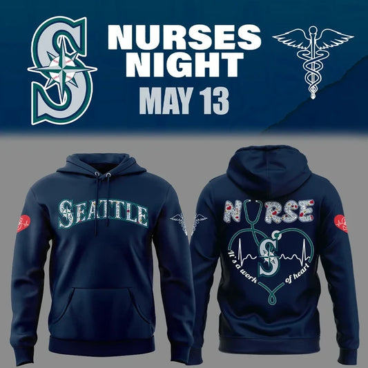 Limited Edition Seattle Mariners Nurses Appreciation 2025 Shirt