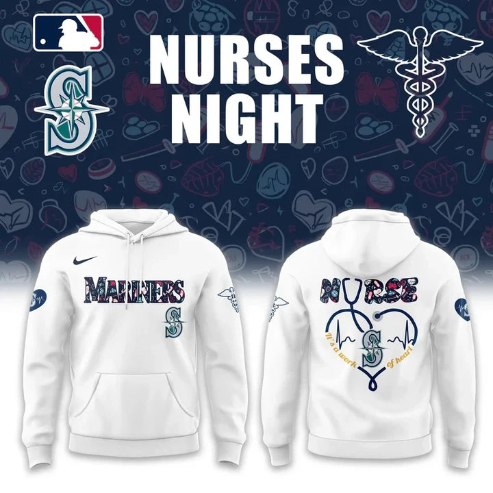 Limited Edition Seattle Mariners Nurses Appreciation 2025 Shirt