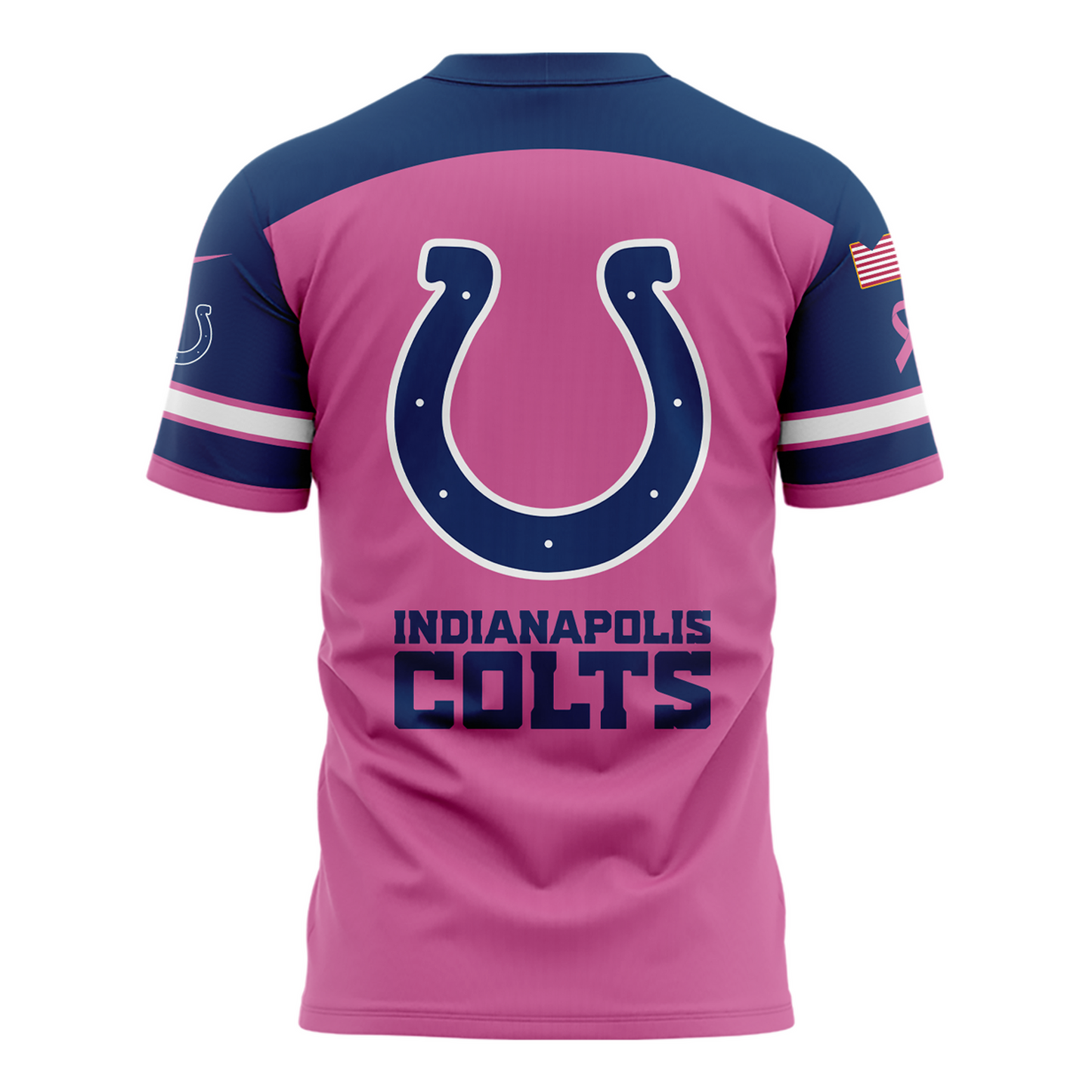 Limited Edition Indianapolis Colts Breast Cancer Awareness Pink Tshirt 2025