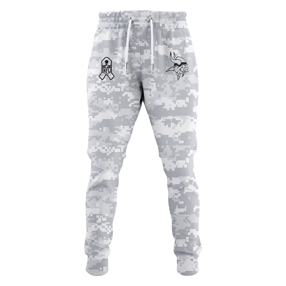 Limited Edition Minnesota Vikings NFL Nike Camo Veteran 2024 Hoodie-TN101824520