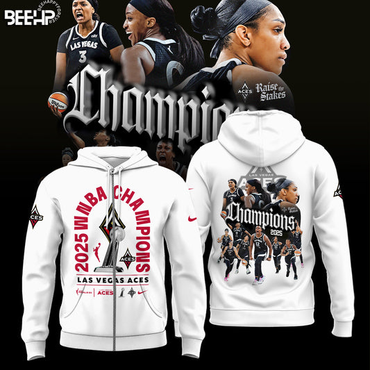 _ Las Vegas Aces WNBA 2025 Champions ZipHoodie Limited Edition
