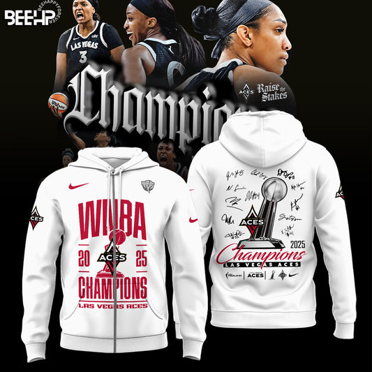 _ Las Vegas Aces 2025 Champions ZipHoodie Limited Edition V1