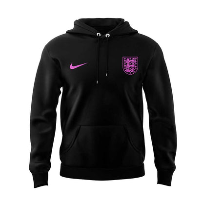 Limited Edition England FB 2025 Black Hoodie