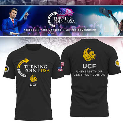 University of Central Florida x Turning Point USA 2025 Tshirt