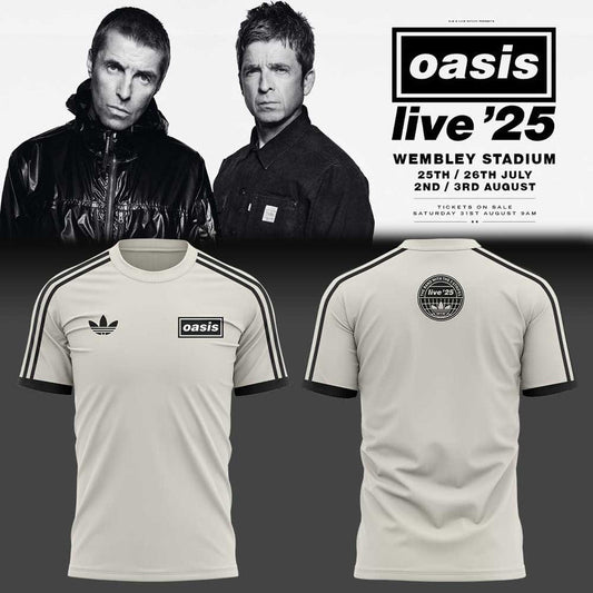 Limited Edition Oasis “Live ’25” London (Wembley Stadium) Shirt