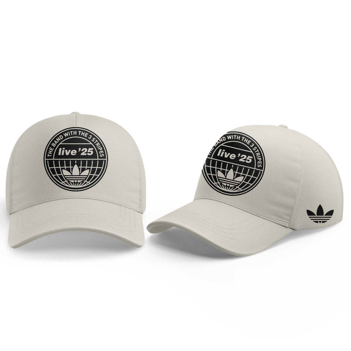 Limited Edition Oasis “Live ’25” 25 Cream Raglan Polo