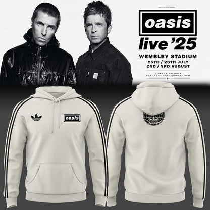 Limited Edition Oasis “Live ’25” London (Wembley Stadium) Hoodie