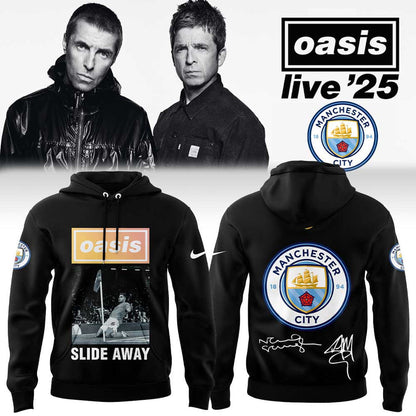Limited Edition ManCity.FC Oasis “Live ’25” Signature Hoodie