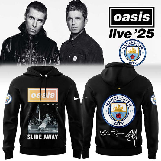 Limited Edition ManCity.FC Oasis “Live ’25” Signature Hoodie