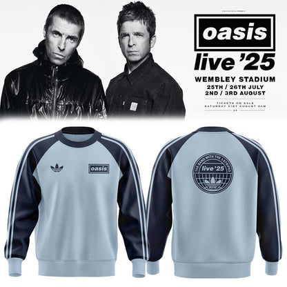 Limited Edition Oasis “Live ’25” London (Wembley Stadium) 25 Sweatshirt