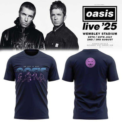 Limited Edition Oasis “Live ’25” Go Let It Our Shirt